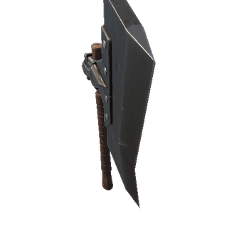 KnightHatchet Iron Damaged